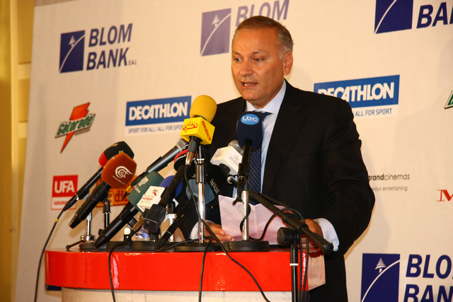 Launching of the Blom Beirut Marathon 2012